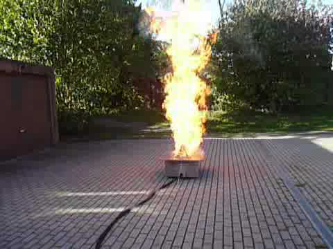 Fettexplosion Brandschutzhelferausbildung Dresden